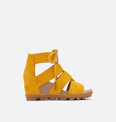 Sorel Joanie II Womens Shoes Golden Yellow - Sandals NZ9487230